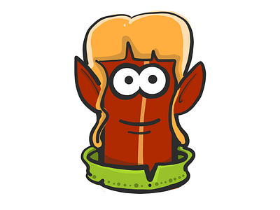 Elf Bacon elf emoji mister bacon stickers