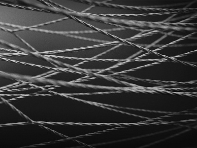 Experimentation of the day - Rope dynamics 3d houdini redshift spline wrap