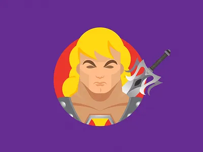 He-Man character creative design follow graphicdesign he man heman illustration logo mastersoftheuniverse shot