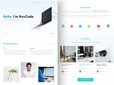 DevPage mobile ui ux web website