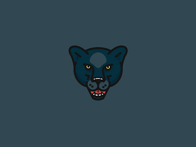 Panther icon animal brand flat graphicdesign icon illustration logo vector