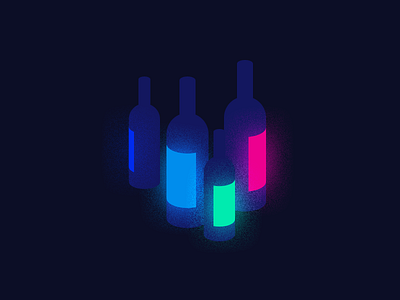 ONE BOTTLE ONE DOOR illustrator