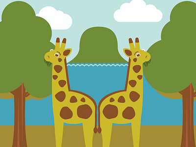 Giraffes giraffes