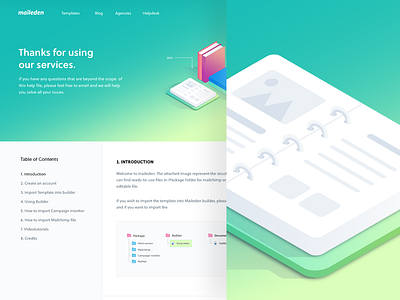 documentation - portable version 3d animation clean illustration isometric landing minimal mockup phone web