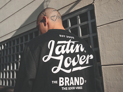 Latin Lover 2017 apparel brand clothing collection lettering sweatshirt work