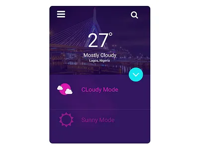 Daily Ui 033 app daily ui design product design product designer we weather weather widget