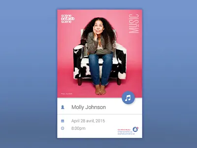 NAC Molly Johnson contacts freelance google graphic design material design ottawa ui design