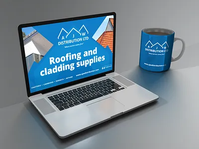 AJW Mac Mug Dark 3d mac mockup mug