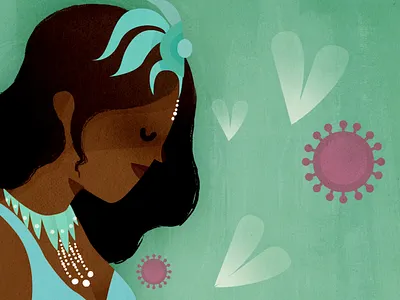 Rio - magazine cover WIP girl virus