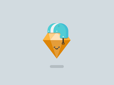 Sketch crash cute design flat fun helmet illustration sketch sticker