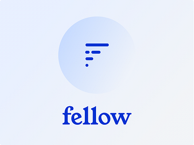 fellow : social app app branding design icon logo