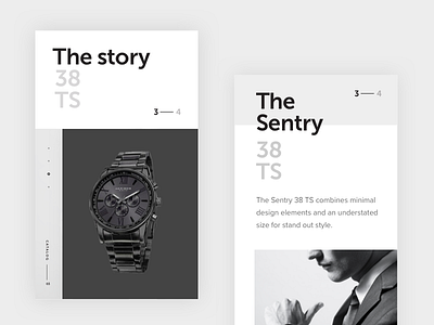 Product Feature – v02 design interface mobile ui watch