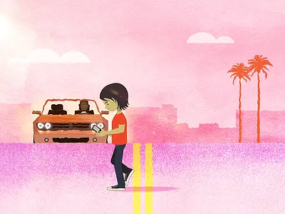 Scene05 adobeaftereffects aftereffects animation characteranimation characterdesign crosswalk jaywalking mograph motiondesign psa publicserviceannouncement safety