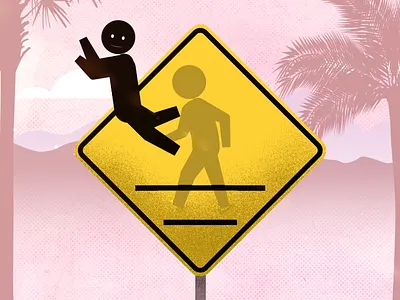 Scene02 adobeaftereffects aftereffects animation characteranimation characterdesign crosswalk jaywalking mograph motiondesign psa publicserviceannouncement safety