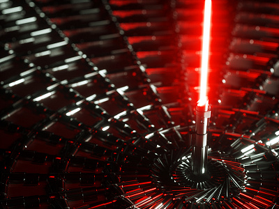 Darthsaber cinema4d darth glow led neon octane render saber scifi space starwars vader