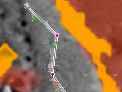 Aerial Map interface ui visualization