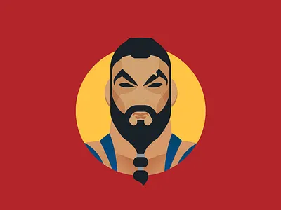 Khal Drogo character creative design follow gameofthrones got graphicdesign logo portrait shot