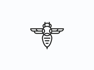 The Apiarist bee brand honey illustration logo