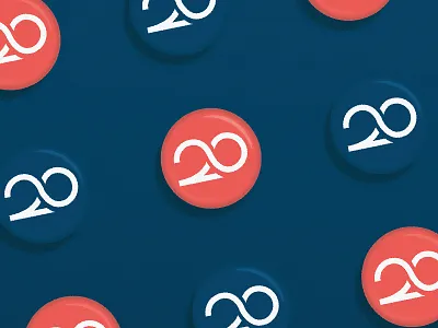 Next 20 20 brand branding design identity logo number visual