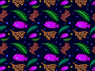 Textura estampa fish print sea textura