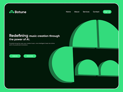 Botune Website Design branding