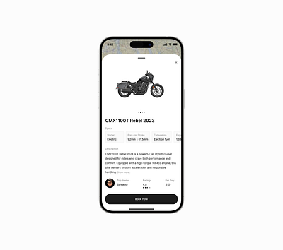 Book Bike ui