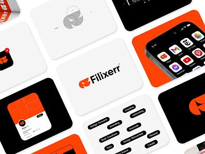 Filixerr Branding; Brand identity, Visual identity, Brand guide branding