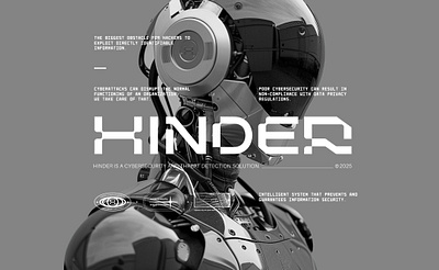 Hinder Visual Identity branding logo