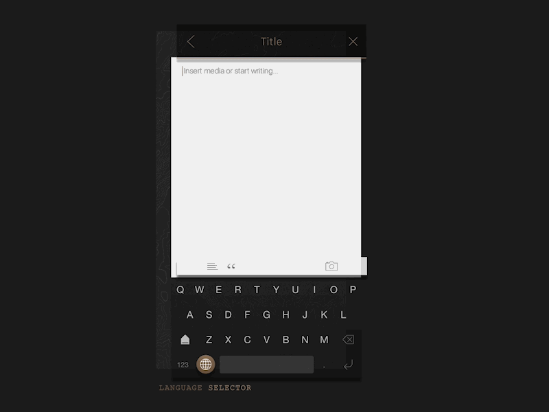 Creating & Editing Tools app creating editing journal tools