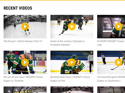 Videos baseball basketball football hockey lacrosse soccer
