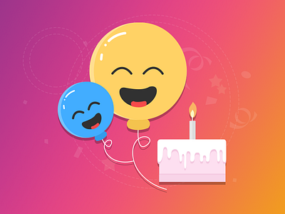 Celebration anniversary birthday celebration event illustration reminder salesforce webkul