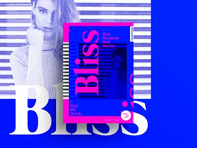 👁Made You Look👁 190 | Bliss. 2017 beautiful color design fashion positive poster postereveryday sexy typography