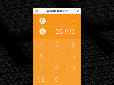 Currency calculator bitcoin bitcoin bots bitcoin exchange bot calculator calculator app calculator design calculator ui crypto crypto currency crypto exchange cryptocurrency currency currency converter currency exchange exchange facebook facebook bot ui ux