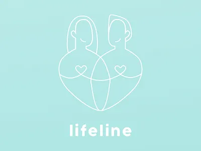 lifeline lineart love pastel