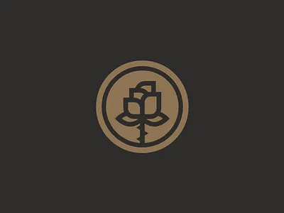 gold rose gold rose seal