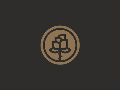 gold rose gold rose seal