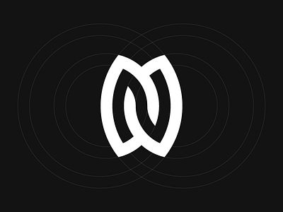 N branding creative design icon logo logomark logotype monogram n