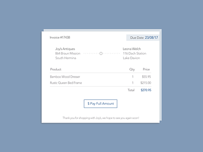 Invoice 046 daily ui invoice