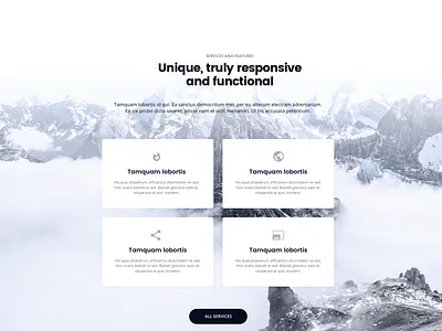Focus Template clean design elegant focus html simple template theme web website