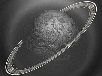 Data Ring cyberpunk fui hud learnsquared planet ui