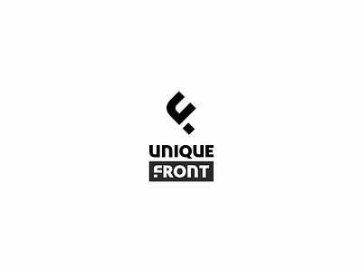 Unique Front apparel black branding clothing gear logo minimal negative skate sport street wear