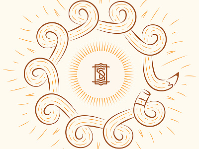 Summertime images pencil promo radial ray rays spiral summer sun swirl