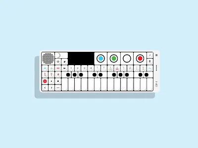 Op 1 edm keys vector