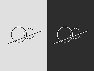 Geometry. black blackwhite clean geometry illustration logo minimal minimalism minimalistic simple vector white