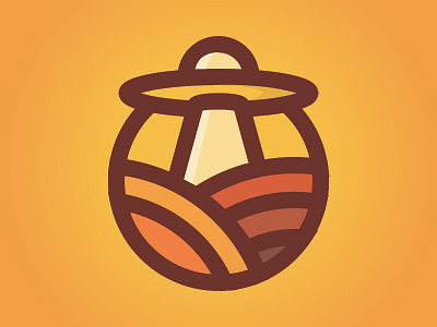 We come in peace badge flying galaxy icon illustration object peace space ufo undefined universe vector