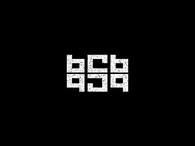 Bob 909 artist black design monochorm geometric logo rap white wordmark