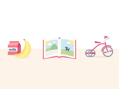 Spot Illustrations for Health Kids icon illustration