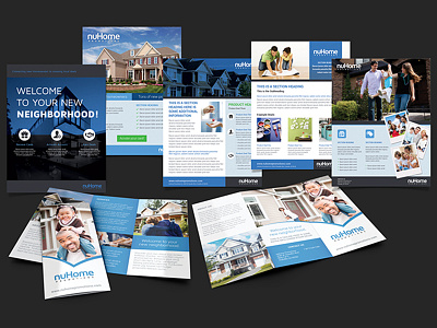 New Homeowners Print Work graphic design print design