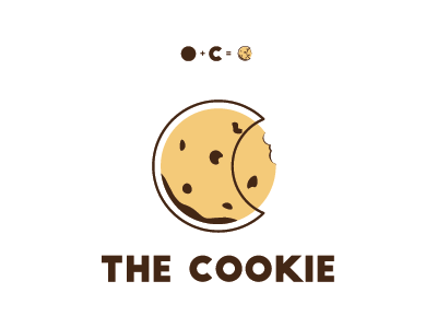 THE COOKIE Logo Concept branding cookie logo