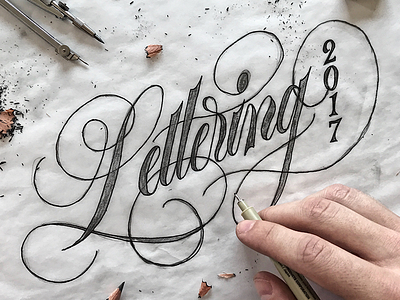 Lettering 2017 calligraphy custom type hand lettering hand made type lettering script sketch type typography